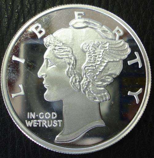 AMERICAN LIBERTY 1 TROY Oz .999 FINE SILVER COIN