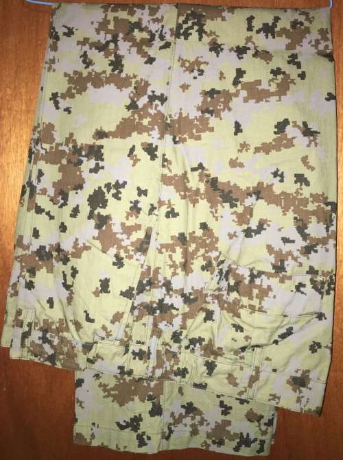 RUSSIA FSB BORDER SERVICE PIXELATED CAMO TROUSERS (42")