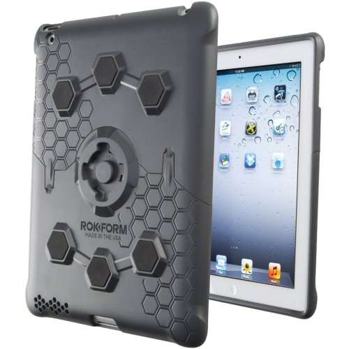 Rokform Roklock for iPad 2/3/4 Protective Case (Gun Metal)