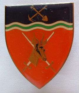 SADF NORTH WEST COMMAND SHOULDER FLASH