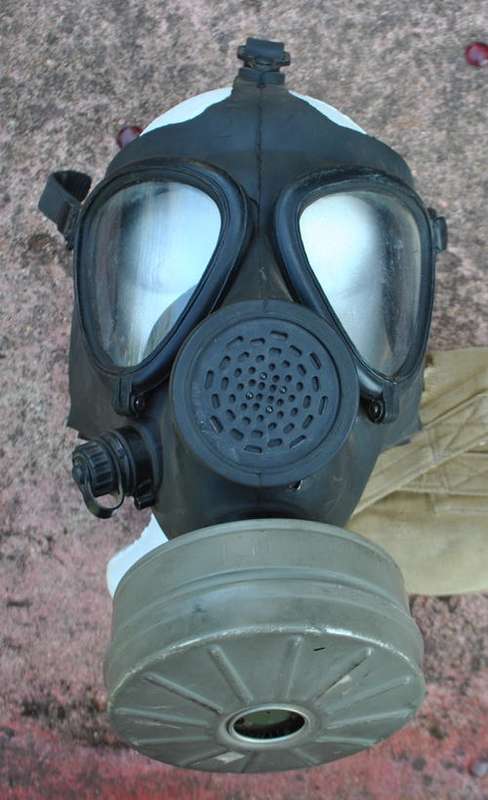 SAP GAS MASK WITH FILTER