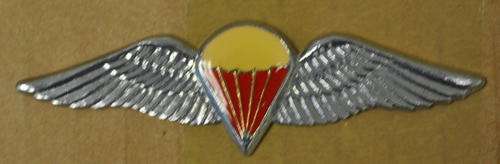 SADF FREEFALL PARACHUSTUIST WING METAL FULL SIZE