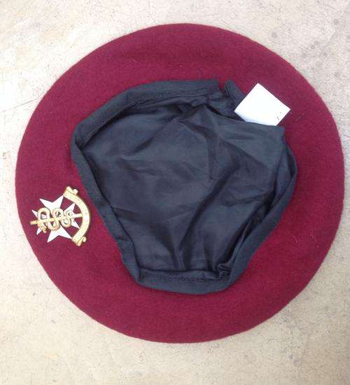 SADF MEDICAL SERVICES BERET WITH BADGE (NEW-57)