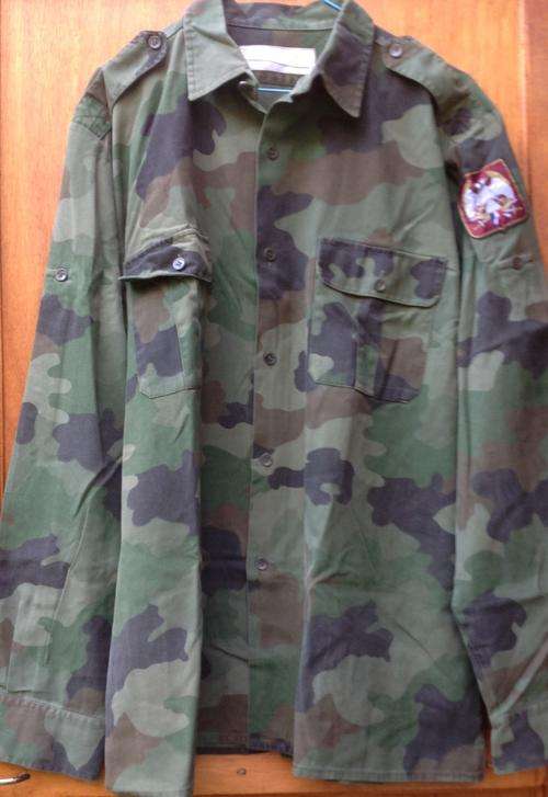 SERBIA M89 OAK LEAF CAMO SHIRT