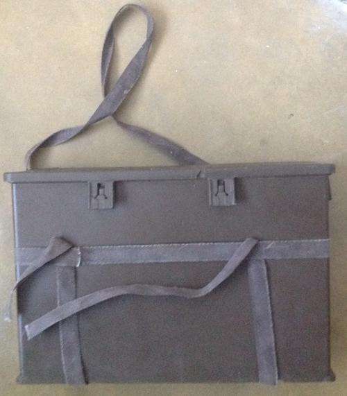 SADF 7,62 LINKED MACHINE GUN AMMO CONTAINER