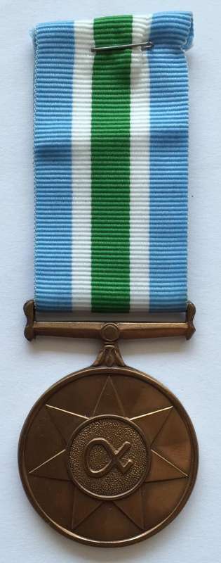 SADF UNITAS MEDAL FULL SIZE UN-NUMBERED