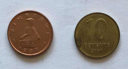 VARIOUS COINS LOT OF 2 COINS