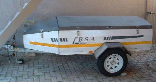 BSA 6ft TRAILER WITH NOSE CONE