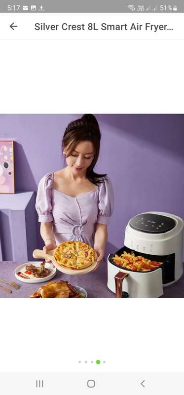 silver crest 8l air fryer