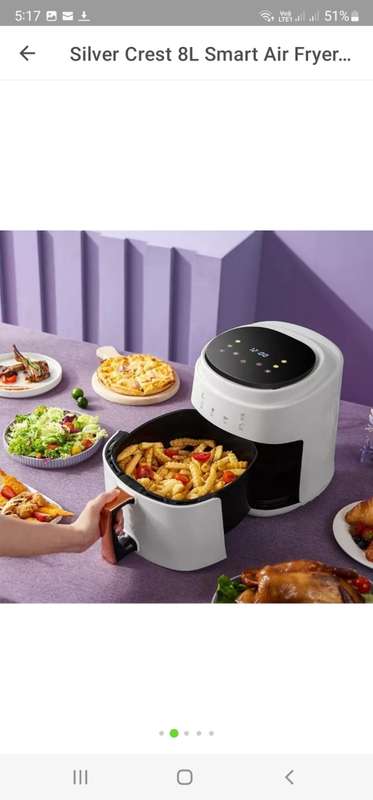 silver crest 8l air fryer