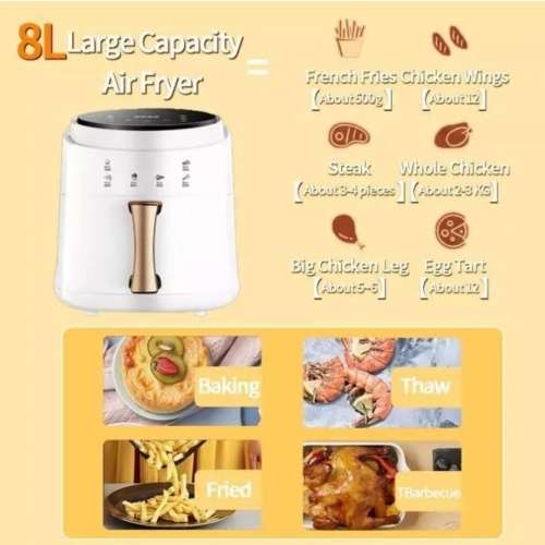 silver crest 8l air fryer