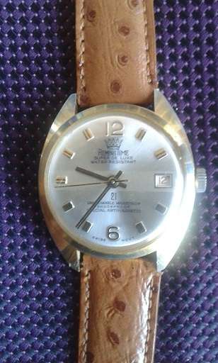 Reming Unbreaklable Spring Vintage Watch - Working !