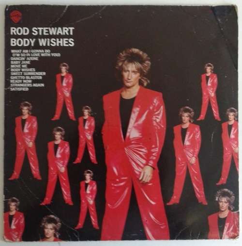 Rod Stewart - Body Wishes LP VG Cover VG