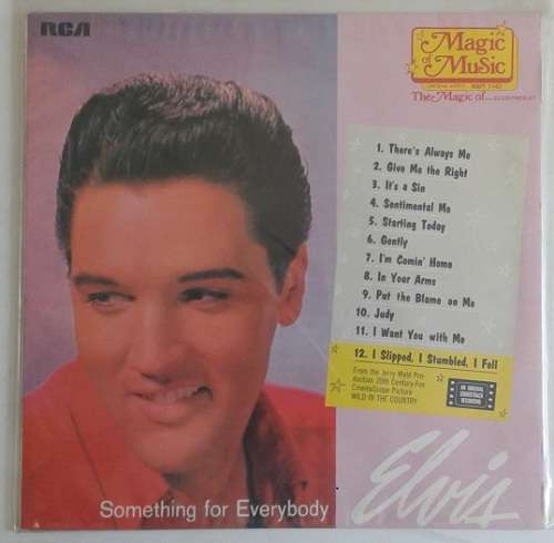 Elvis Presley - Something for everybody LP EX COVER EX