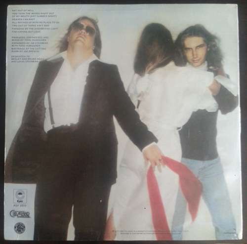 MeatLoaf - Bat out of Hell LP VG+ Cover VG+