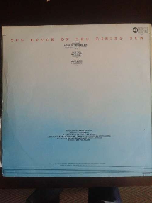 The House of the Rising Sun - HOT R.S LP VG+ Cover VG + Import