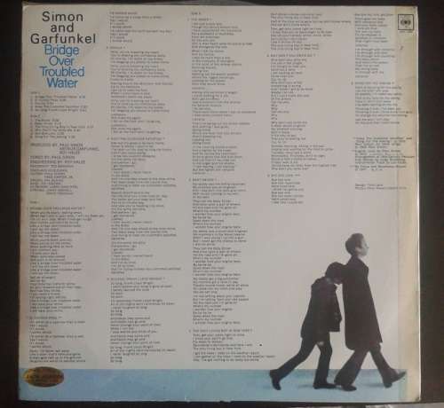 Simon and Garfunkel - Bridge over troubled water LP VG +