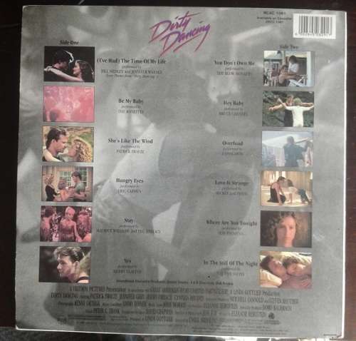 Dirty Dancing - Various LP VG + COVER VG +