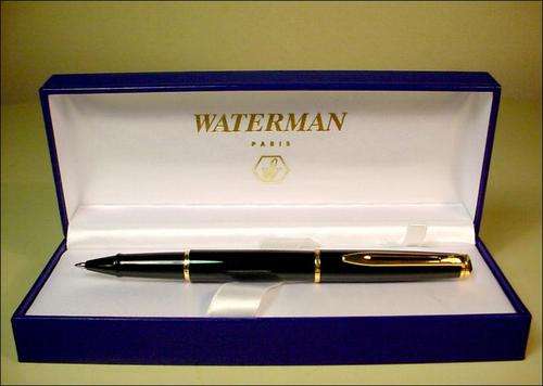 Waterman  Paris Black and Gold Ballpoint