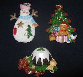 3 Awesome Christmas Fridge magnets!
