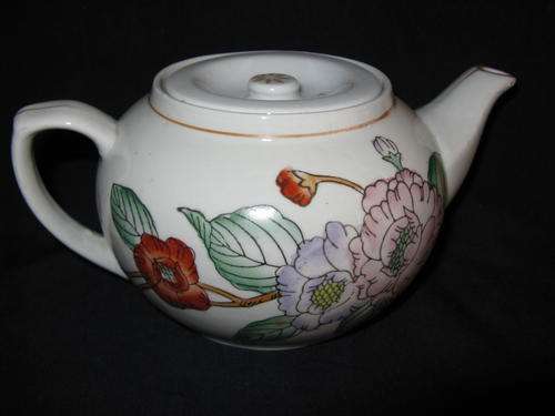 Vintage traditional Chinese teapot with mark