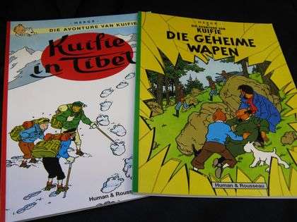 DIE AVONTURE VAN KUIFIE: (Rin Tin Tin) STEL VAN TWEE