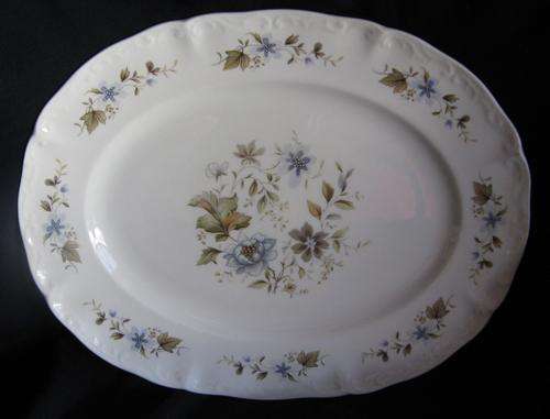 BEAUTIFUL LARGE RIDGWAY OVAL PLATTER (1960-1979)