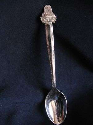Voortrekker Monument Silver Plated teaspoon