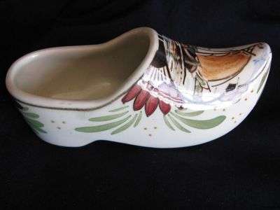 Vintage Handpainted Delft ornamental Clog
