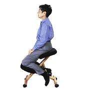 Jobri Classic Adjustable Kneeling Chair (Recommended by Chiropractors and back experts.)