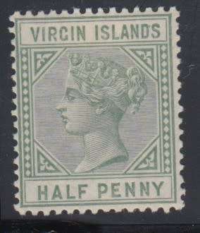 British Virgin Islands 1883-84, SG 27 MH. CV 7 Pounds