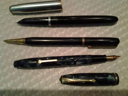 Three Vintage Pens: Conway Stewart, Hifra & Marby