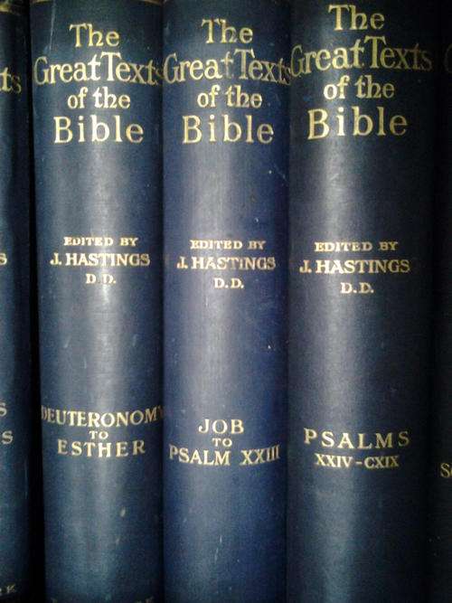 1914 The Great Texts of the Bible Complete 20 Volume Set