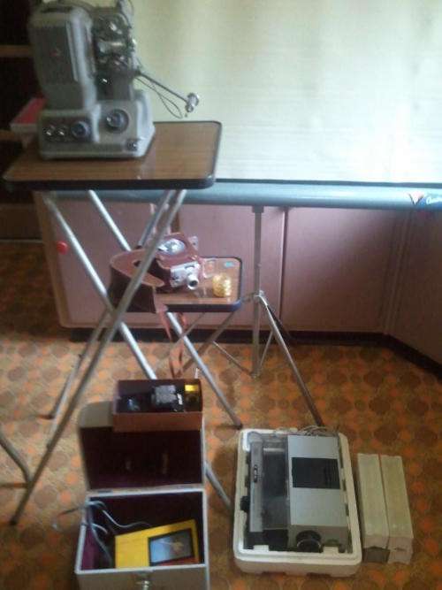 Camera+projectors+lot