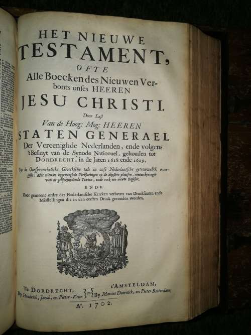 1702 Dutch Bible