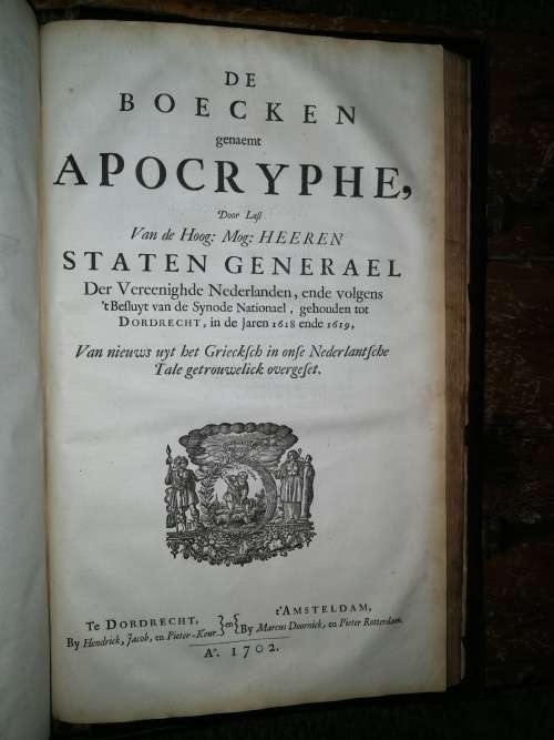 1702 Dutch Bible