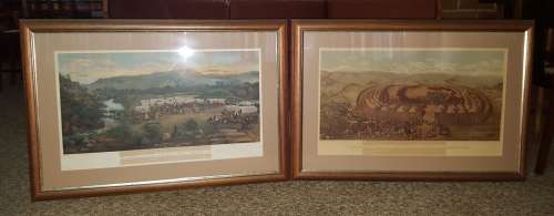 TWEE GROOT TREK PRENTE  (VOORTREKKER GESKIEDENIS)