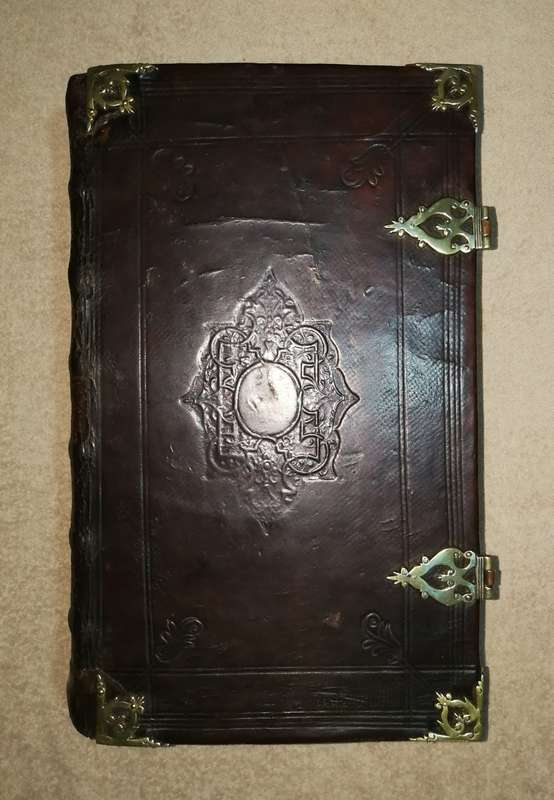 Statebybel gedruk in 1702  /  Antique Dutch Bible printed in 1702