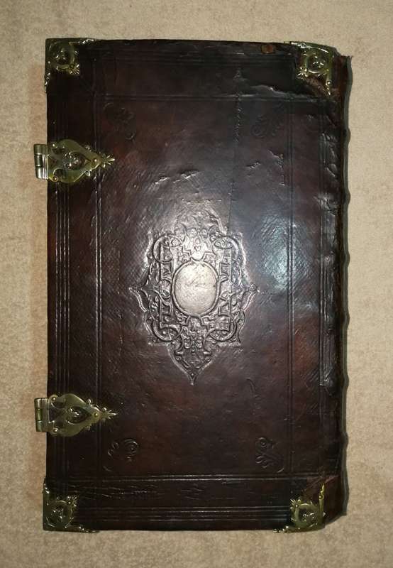 Statebybel gedruk in 1702  /  Antique Dutch Bible printed in 1702