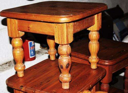 Solid Oregon Side Tables at a STEAL!!!!!!