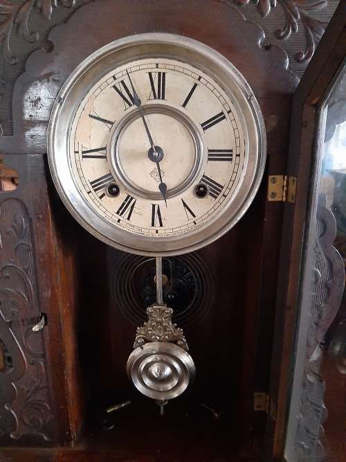 Gingerbread Mantel Clock