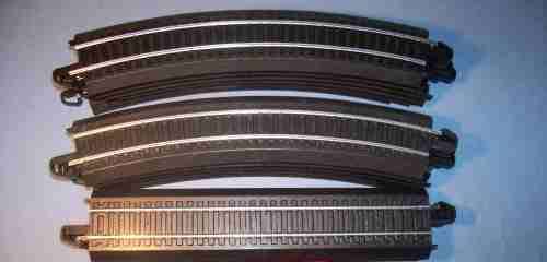 E-Z track Bachmann Easy track extensions curved E-Z track