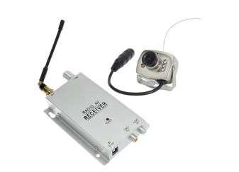 1.2G Wireless Camera Kit Radio AV Receiver With Power Supply