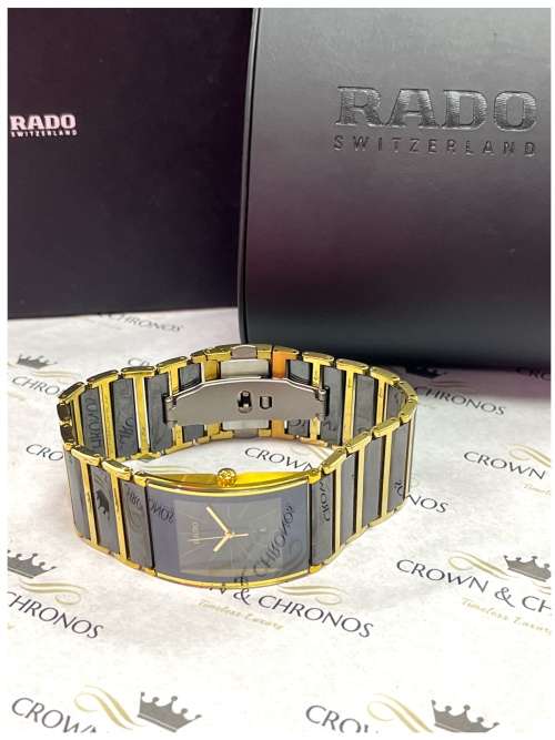 Rado Dia Star Intergral Yellow Gold and Black Ceramic - Pre Loved