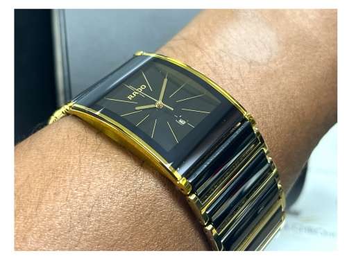 Rado Dia Star Intergral Yellow Gold and Black Ceramic - Pre Loved