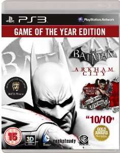 BATMAN ARKHAM CITY - GAME OF THE YEAR EDITION - NEW AND SEALED!