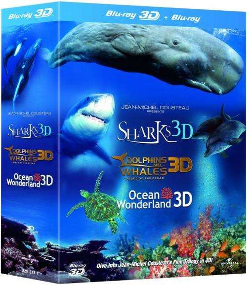 Jean-Michel Cousteau's Film Trilogy in 3D Blu-ray
