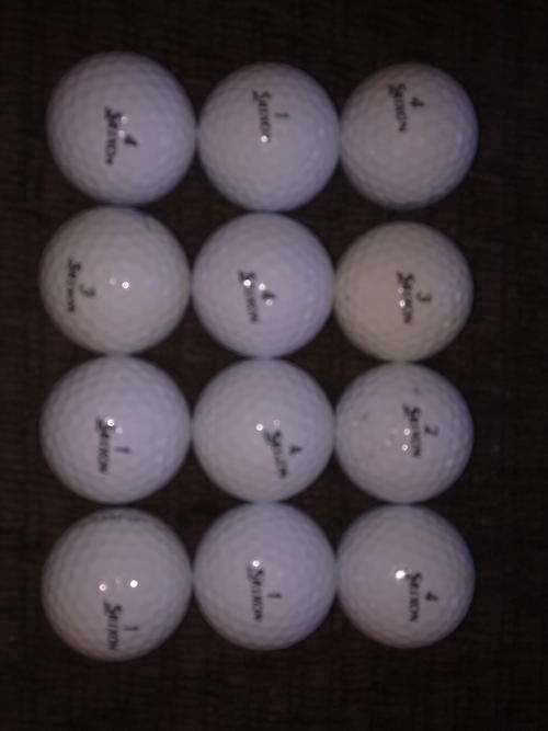 12 Srixon Trispeed balls - No Reserve R1!