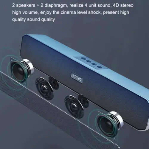NEW MODEL 2022 WIRELESS SOUNDBAR 2.0 BUILT IN BATTERY AND FULL RANGE SYSTEM