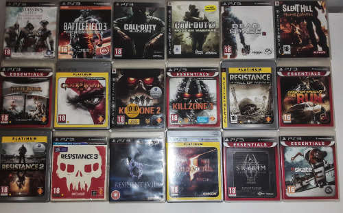 Bundle of 18 Playstation 3 Games